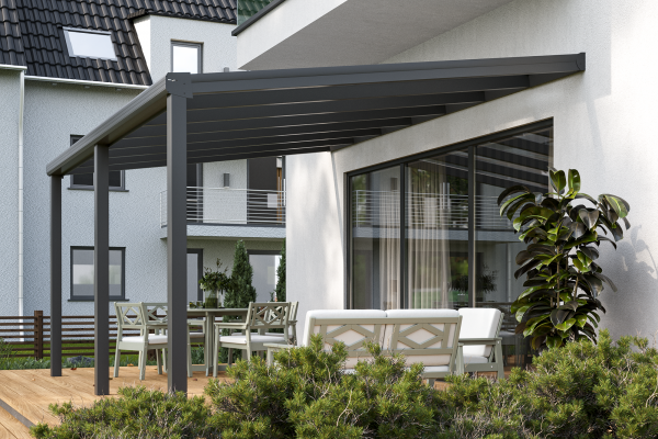 Terrassenüberdachung TDS mit Polycarbonat